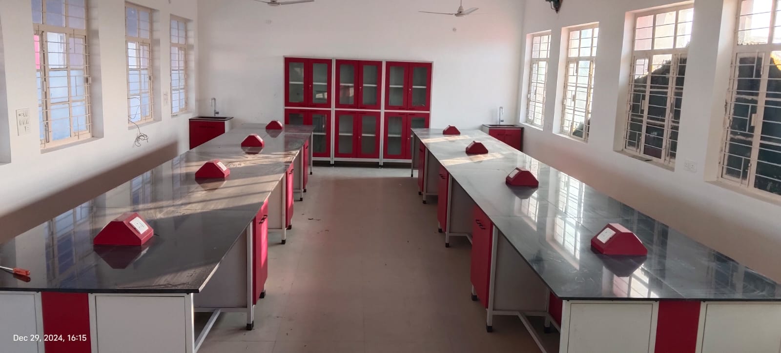 Industrial Lab Furniture Installation